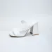 Louis Vuitton Shoes for Women's Louis Vuitton Slippers Heel height:9cm #A60938
