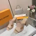 Louis Vuitton Shoes for Women's Louis Vuitton Slippers Heel height:9cm #A60939