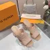Louis Vuitton Shoes for Women's Louis Vuitton Slippers Heel height:9cm #A60939