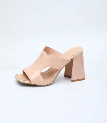 Louis Vuitton Shoes for Women's Louis Vuitton Slippers Heel height:9cm #A60939