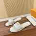 Louis Vuitton Shoes for Women's Louis Vuitton Slippers White #A49414
