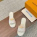 Louis Vuitton Shoes for Women's Louis Vuitton Slippers White #A49414