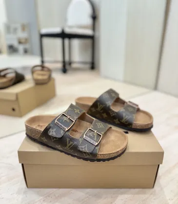 Louis Vuitton Shoes for Women's Louis Vuitton Slippers × BIRKENSTOCK #A62851 Louis Vuitton Shoes for Women's Louis Vuitton Slippers × BIRKENSTOCK #A62851