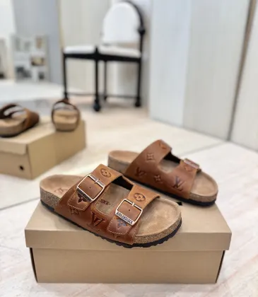 Louis Vuitton Shoes for Women's Louis Vuitton Slippers × BIRKENSTOCK #A62852 Louis Vuitton Shoes for Women's Louis Vuitton Slippers × BIRKENSTOCK #A62852