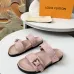 Louis Vuitton Shoes for Women's Slippers Sunset Flat Comfort Mule #A48968