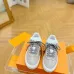 Louis Vuitton Shoes for Women's Louis Vuitton Sneakers White/Black/Blue/Pink #A47915