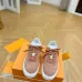 Louis Vuitton Shoes for Women's Louis Vuitton Sneakers White/Black/Blue/Pink #A47915
