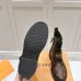 Louis Vuitton Monogram Ankle Boots with Lace-Up, Zipper and Decorative Straps #A54604