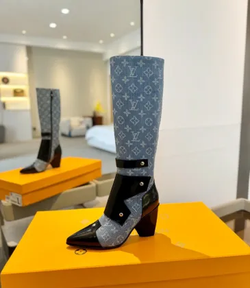 Louis Vuitton Shoes for Women's Louis Vuitton boots heel height:7.5cm #A58333 Louis Vuitton Shoes for Women's Louis Vuitton boots heel height:7.5cm #A58333