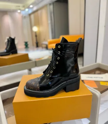 Louis Vuitton Shoes for Women's Louis Vuitton boots heel height:5cm #A58307 Louis Vuitton Shoes for Women's Louis Vuitton boots heel height:5cm #A58307