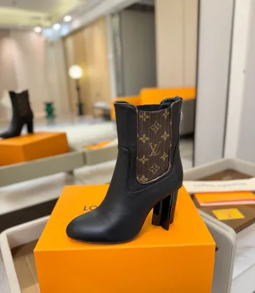 Louis Vuitton Shoes for Women's Louis Vuitton boots heel height:9cm #A58305 Louis Vuitton Shoes for Women's Louis Vuitton boots heel height:9cm #A58305
