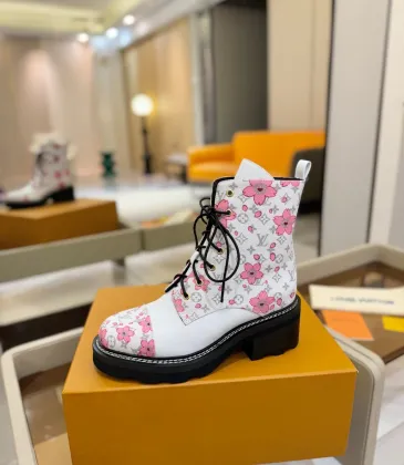 Louis Vuitton Shoes for Women's Louis Vuitton boots heel height:5cm #A58310 Louis Vuitton Shoes for Women's Louis Vuitton boots heel height:5cm #A58310