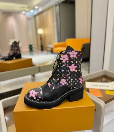 Louis Vuitton Shoes for Women's Louis Vuitton boots heel height:5cm #A58311 Louis Vuitton Shoes for Women's Louis Vuitton boots heel height:5cm #A58311