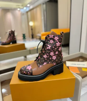 Louis Vuitton Shoes for Women's Louis Vuitton boots heel height:5cm #A58312 Louis Vuitton Shoes for Women's Louis Vuitton boots heel height:5cm #A58312