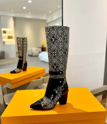 Louis Vuitton Shoes for Women's Louis Vuitton boots heel height:7.5cm #A58335 Louis Vuitton Shoes for Women's Louis Vuitton boots heel height:7.5cm #A58335