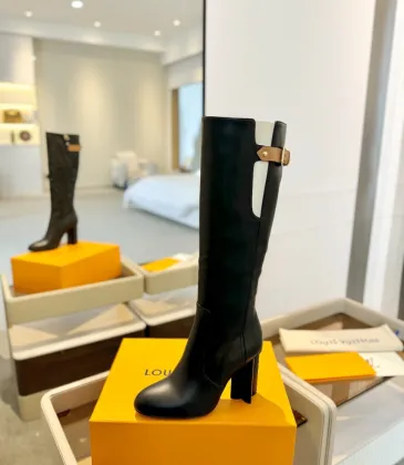 Louis Vuitton Shoes for Women's Louis Vuitton boots heel height:9.5cm #A58336 Louis Vuitton Shoes for Women's Louis Vuitton boots heel height:9.5cm #A58336