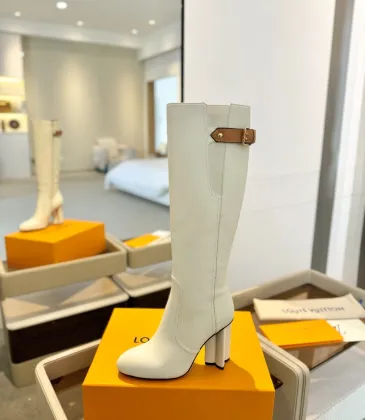 Louis Vuitton Shoes for Women's Louis Vuitton boots heel height:9.5cm #A58337 Louis Vuitton Shoes for Women's Louis Vuitton boots heel height:9.5cm #A58337