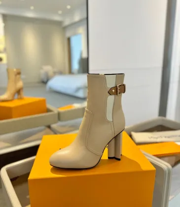 Louis Vuitton Shoes for Women's Louis Vuitton boots heel height:9.5cm #A58321 Louis Vuitton Shoes for Women's Louis Vuitton boots heel height:9.5cm #A58321