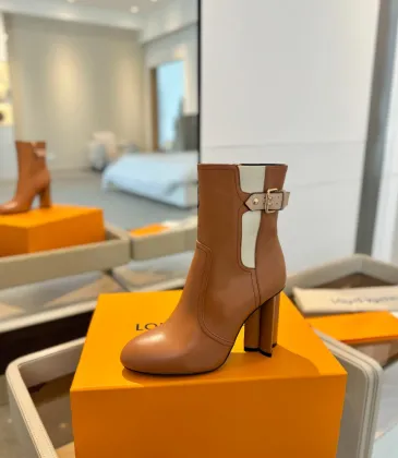 Louis Vuitton Shoes for Women's Louis Vuitton boots heel height:9.5cm #A58322 Louis Vuitton Shoes for Women's Louis Vuitton boots heel height:9.5cm #A58322