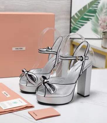 Miu Miu Shoes for MIUMIU High-heeled shoes for women Heel height:12cm #A61177