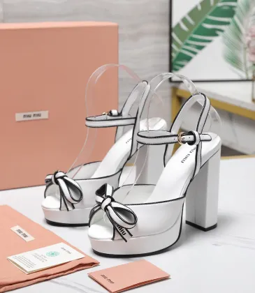 Miu Miu Shoes for MIUMIU High-heeled shoes for women Heel height:12cm #A61178