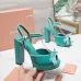 Miu Miu Shoes for MIUMIU High-heeled shoes for women Heel height:12cm #A61179