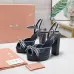 Miu Miu Shoes for MIUMIU High-heeled shoes for women Heel height:12cm #A61180