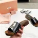 Miu Miu Shoes for women Patent Leather Clogs Black #A48749