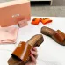 Miu Miu Shoes for women Patent Leather Clogs Brown #A48747