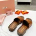 Miu Miu Shoes for women Patent Leather Clogs Brown #A48747
