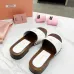 Miu Miu Shoes for women Patent Leather Clogs White #A48748