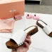 Miu Miu Shoes for women Patent Leather Clogs White #A48748