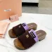 Miu Miu Shoes for women Suede Logo Slide Clogs #A48744