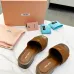 Miu Miu Shoes for women Suede Logo Slide Clogs #A48745