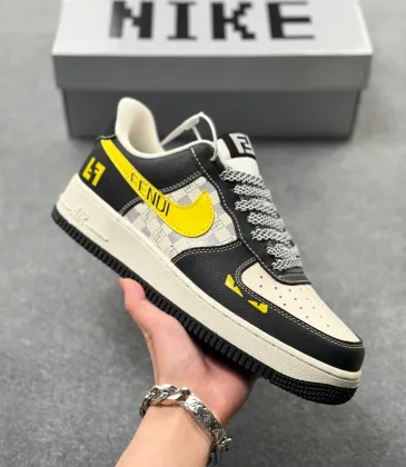 Fendi × Nike Shoes for Nike Air Force 1 shoes #A61906