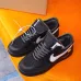 Nike x OFF-WHITE Air Force 1 shoes High Quality Black #999928119