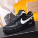 Nike x OFF-WHITE Air Force 1 shoes High Quality Black #999928119