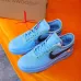 Nike x OFF-WHITE Air Force 1 shoes High Quality Blue #999928123