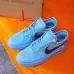 Nike x OFF-WHITE Air Force 1 shoes High Quality Blue #999928123