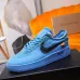 Nike x OFF-WHITE Air Force 1 shoes High Quality Blue #999928123
