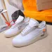 Nike x OFF-WHITE Air Force 1 shoes High Quality White #999928121