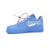Nike x Off-White Air Force 1 Low MCA Sneakers Blue #A58264
