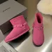 Balenciaga 2025 Winter Shearling Lined Snow Boots Buckle  Stud Details with Multi Color Options for Edgy Luxury Style #A57769