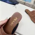 Prada Shoes for Women's Prada Slippers Brown/Black/Red #A47885