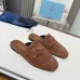 Prada Shoes for Women's Prada Slippers Brown/Black/Red #A47885