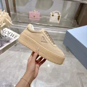 Designer Original brand High Quality Prada Shoes for Women's Prada Sneakers Nude #A52999