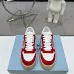 Prada Shoes for Women's Prada Sneakers Black/White/Red #A47874