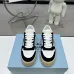 Prada Shoes for Women's Prada Sneakers Black/White/Red #A47874