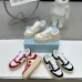 Prada Shoes for Women's Prada Sneakers Black/White/Red #A47874