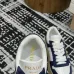 Prada Shoes for Women's Prada Sneakers Downtown Leather Blue #A48727